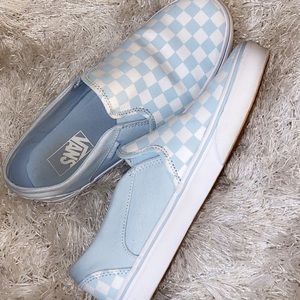 Vans ⋆ Blue and White ⋆ Woman's 10